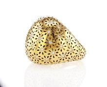 18kt Yellow Gold 0.95ctw Diamond Ring