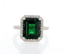 14kt White Gold 0.52ctw Diamond Ring