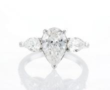 14kt White Gold 2.98ctw Diamond Ring