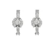 18kt Yellow Gold 0.4ctw Diamond Earrings