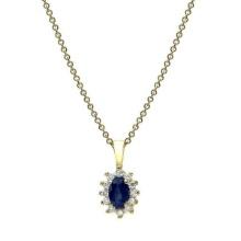 14kt Yellow Gold 0.35ctw Diamond Pendant