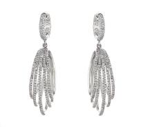 18kt Yellow Gold 2.4ctw Diamond Earrings