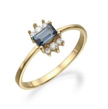 14kt Yellow Gold 0.2ctw Diamond Ring