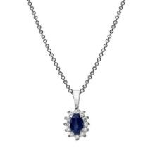 14kt White Gold 0.35ctw Diamond Pendant