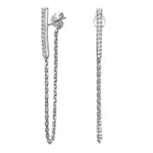 14kt White Gold 0.13ctw Diamond Earrings
