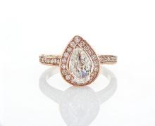 14kt Rose Gold 1.98ctw Diamond Ring