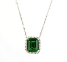 14kt White Gold 0.18ctw Diamond Pendant