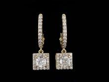 14kt Yellow Gold 1.32ctw Diamond Earrings