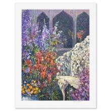 Henri Plisson (1933-2006), "A Place in the Garden" Limited Edition Serigraph, Numbered and Hand S...
