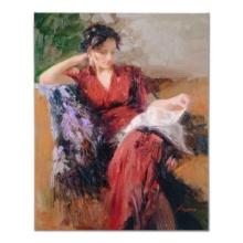 Pino (1939-2010), "Resting Time" Hand Embellished Limited Edition on Canvas, Numbered and Hand Si...