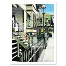William Schlesinger (1915-2011), "Union Street" Limited Edition Serigraph, Numbered and Hand Signed