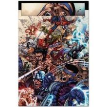 Marvel Comics "Avengers: The Initiative #19" Numbered Limited Edition Giclee on Canvas by Harvey ...