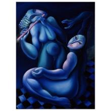 Yuroz, "May I Touch Your Music" Hand Signed Limited Edition Serigraph with Certificate of Authent...