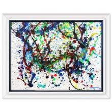 Wyland- Original Painting on Canvas "Abstract"