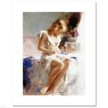 Pino (1939-2010), "Early Morning" Hand Signed Limited Edition on Canvas with Certificate of Authe...