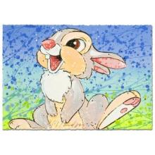 David Willardson, "Thay Thumpin Nice" Hand Signed Limited Edition Disney Serigraph with Letter of...