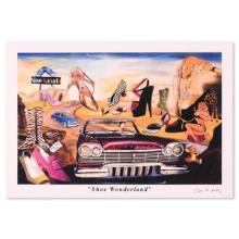 Nelson De La Nuez, "Shoe Wonderland" AP Limited Edition, Numbered and Hand Signed with Letter of ...
