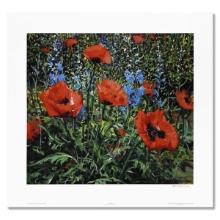 Peter Ellenshaw (1913-2007), "Red Poppies" Limited Edition Lithograph, Numbered and Hand Signed w...