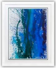 Wyland- Original Watercolor Painting on Deckle Edge Paper "Abstract"