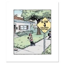 Bizarro, "Slow Children" Numbered Limited Edition Hand Signed by Creator Dan Piraro; Letter of Au...