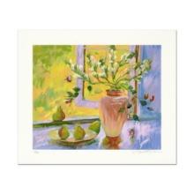 S. Burkett Kaiser, "Still Life with Pears" Limited Edition, Numbered and Hand Signed with Letter of