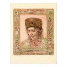 Edna Hibel (1917-2014), "Solomon" Limited Edition Lithograph on Rice Paper, Numbered and Hand Sig...