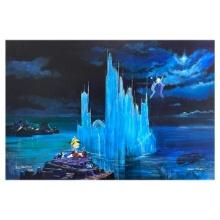 Peter (1913-2007) & Harrison Ellenshaw, "Blue Castle" Limited Edition on Canvas from Disney Fine ...