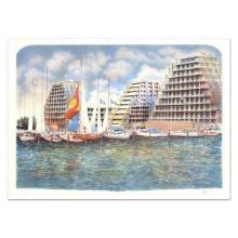 Rolf Rafflewski, "Grand Motte" Limited Edition Lithograph, Numbered and Hand Signed.