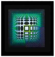 Victor Vasarely- Heliogravure Print "Untitled"