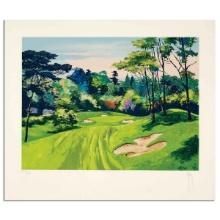 Mark King (1931-2014), "Bel Air #6 (4 Up Golf)" Hand Signed Limited Edition Serigraph with Letter...