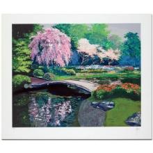 Mark King (1931-2014), "Reflections Of Imperial Garden" Hand Signed Limited Edition Serigraph wit...