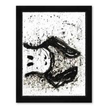 Tom Everhart, "Watchdog 3 O'Clock" Framed Limited Edition Hand Pulled Original Lithograph. Hand S...