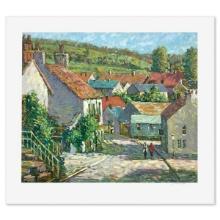 Christian Title (1932-2020), "Quiet Village" Limited Edition Printer's Proof Serigraph, Numbered ...
