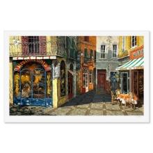 Viktor Shvaiko, "Plaza Del Correo Vejo (White)" Limited Edition Printer's Proof Serigraph (30" x ...