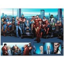 Marvel Comics "House of M MGC #1" Numbered Limited Edition Giclee on Canvas by Oliver Coipel with...