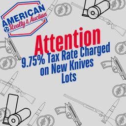 9.75% Tax Rate Applied To New Knives