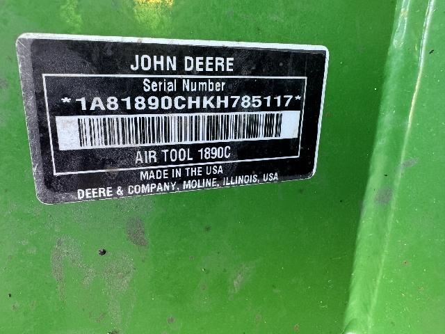 2019 John Deere 1890 Pro Series, No-Till Air Drill