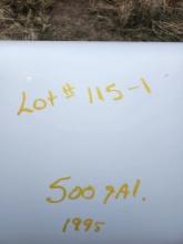 500 gal propane tank
