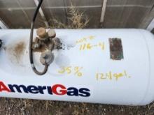 124 Gallon propane tank