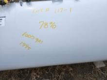 1000 gallon propane tank