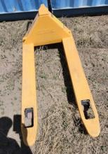 Yellow Pallet jack