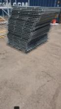 Stack of shelves for racks