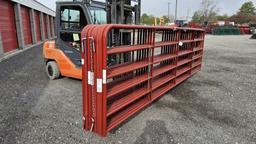 8-16ft Red Gates