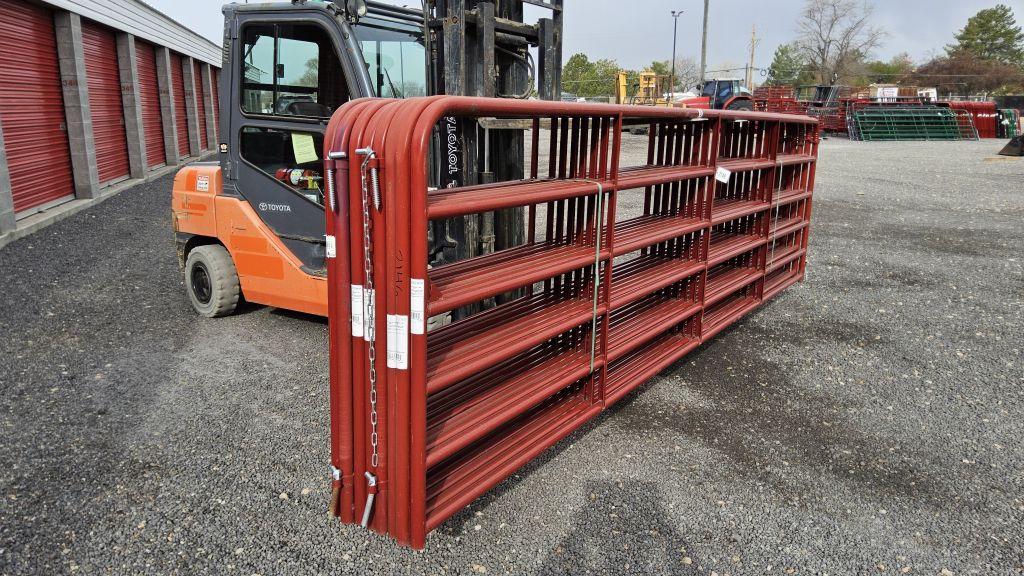 8-16ft Red Gates
