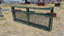 QTY (5)- 10ft Wire Filled Gates- MISC. COLORS
