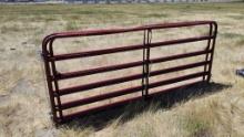 QTY (3)- 10ft Red Gates