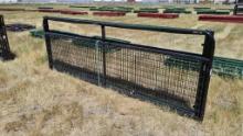 QTY(4)- 12ft Wire Filled Gates, MISC COLORS