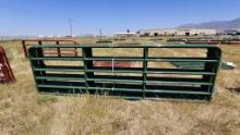 QTY(8)- 14ft Green Gates