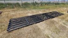 QTY (3)- 20ft Gray Gates