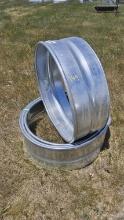 QTY (4)- Fire or Garden Rings 1ft x 3ft